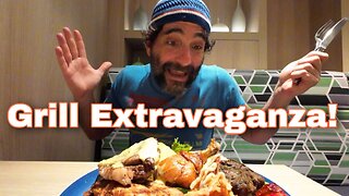 Buffet Mukbang! | Grill Extravaganza