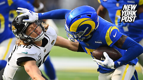 Jalen Ramsey, Trevor Lawrence in possible dirty play that ends with helmet slam