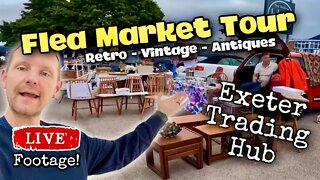 Flea Market Tour @ The Exeter Trading Hub | Retro Vintage & Antiques