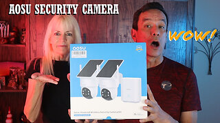 Aosu Solar-Powered Wireless Security Camera Kit | An Honest Review