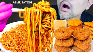 Asmr Eating noodles,Shrimp nuggets Mukbang,Eating Shund