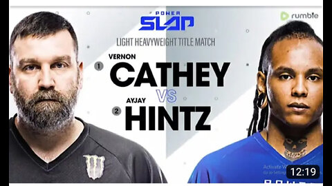 Power Slap Ayjay Hintz Vs Vernon Cathey Full Final Fight