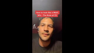 How to look like a math wiz, the rule of 72