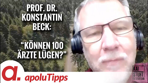 Interview mit Prof. Dr. Konstantin Beck – “Können 100 Ärzte lügen?”