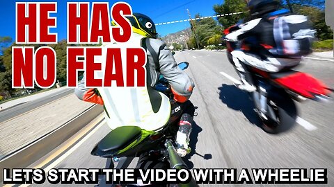 Wheelies In Heavy Traffic Good or Bad? 3rd Person POV