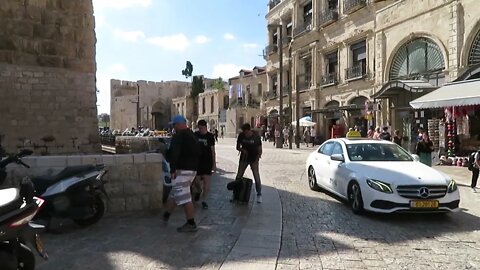 Jaffa Gate area in Jerusalem's Old City - Come Walk With Me, Steve Martin, Love For His People