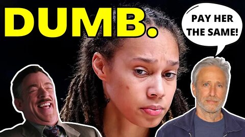 Jon Stewart Blames GENDER PAY Gap On WNBA Star Brittney Griner Russia Arrest?!