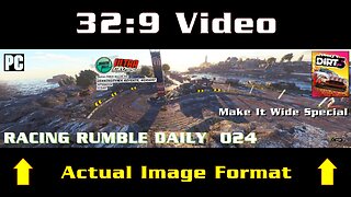 Racing Rumble Daily 024 - Dirt 5 (2020) PC 32:9 Henningsvaer Norway Ultra Cross - Modern Rally