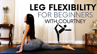 Leg Flexibility for Beginners, Stretches for the Glutes & Legs