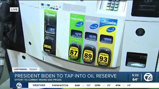 President Biden expected to tap into oil reserve amid high gas prices
