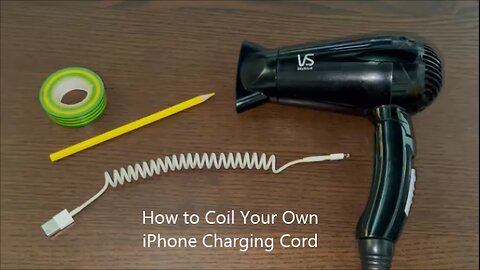 How to Coil Your Own iPhone Charging Cord