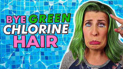 How To Fix Green Chlorine Hair | Prevent and Remove Green Swimmer's Hair