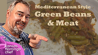 Lebanese Style Green Beans and Meat