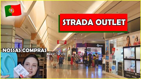 Vlog de compras em Portugal | Outlet Strada