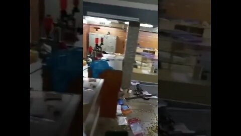 SA Riots ( Gun shop looted )