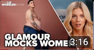 Glamour Magazine mocks women puts pregnant man on cover