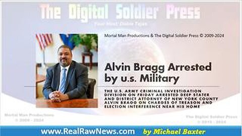 ALVIN BRAGG ARRESTED BY U.S. MILITARY