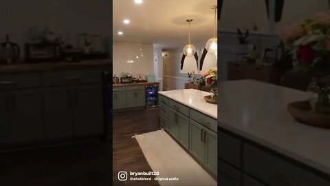 Alot of effort went into this kitchen remodel