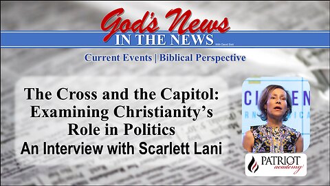 The Cross And The Capitol: Examining Christianity's Role In Politics