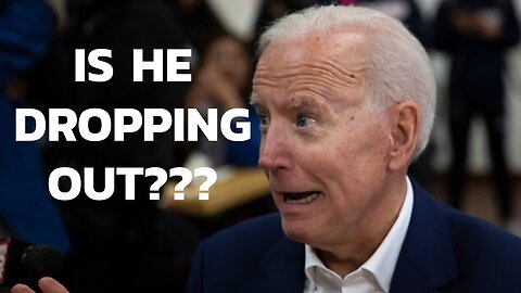 Developing: Is Biden Dropping Out???