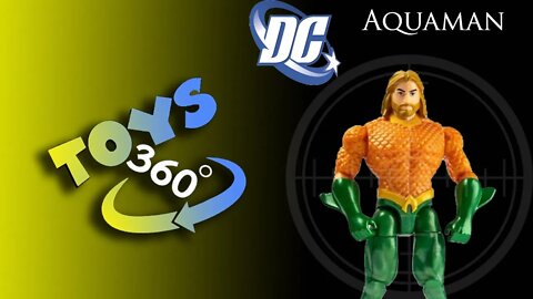Aquaman- DC Heroes Spin Master toy action figure view 360 #shorts Justice league