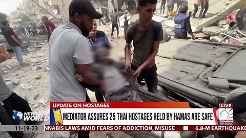 Mediator assures 25 Thai hostages held by Hamas are safe