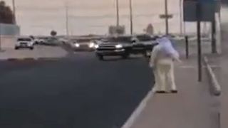 Insane Driver in Saudi Arabia