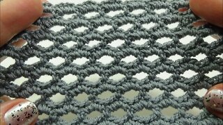 How to crochet honeycomb stitch free written pattern in descriprion