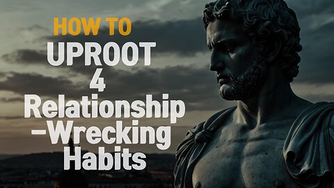 Kill These 4 Relationship-Wrecking Habits Before They Kill Your Character #stoicism #stoicism