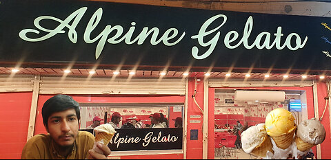 ICE CREAM | ALPINE GELATO | آئس کریم | الپائن گیلیٹو