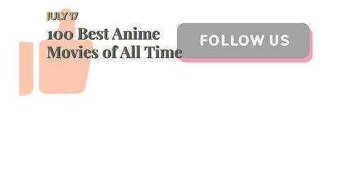 100 Best Anime Movies of All Time