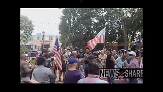 CITIZENS OF ALBUQUERQUE💜🇺🇸🗽🏅IN NEW MEXICO RALLY AGAINST FIREARM BAN🇺🇸🔫🗽💫