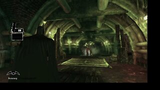 Batman: Arkham Asylum Lets Play #10 - Killer Croc in the Sewer