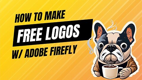 How to Create Free and Unlimited Logos with Adobe Firefly | Text To Image And Generative Fill