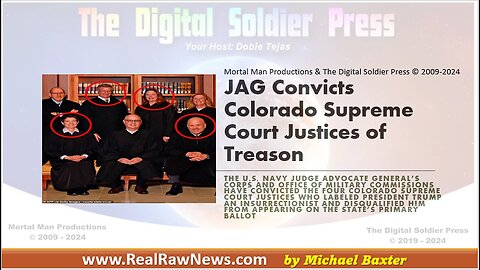 JAG Convicts All 4 Colorado Supreme Court Justices of Treason