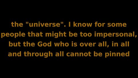 Soul Speak #45 (Dec 9/20) God, the Universe and everything in it is NOT Christian!