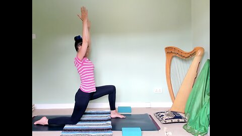 Gentle Beginners Yoga with Harp and Energy Alignment