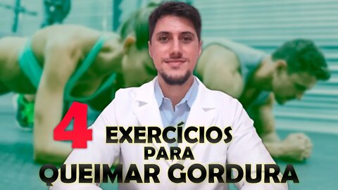 4 EXERCÍCIOS INCRÍVEIS PARA PERDER GORDURA E GANHAR MASSA MUSCULAR #exercícios #agachamento #treino
