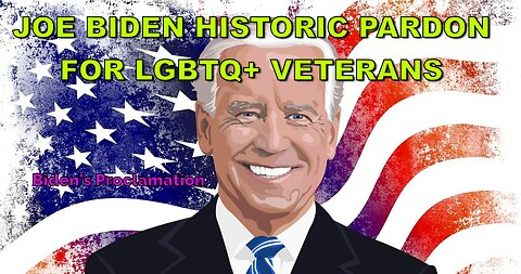 President Biden Pardons Thousands of Veterans Convicted Under Anti-Gay Military Law