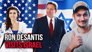 Ron DeSantis Visit’s Israel and Says U.S. Should STAY OUT Of Israel’s Business