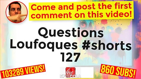 Questions Loufoques #shorts 127