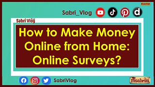 2. How to Make Money Online from Home: Online Surveys?