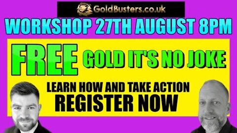 IT’S NO JOKE, REGISTER NOW, LEARN HOW & TAKE ACTION…WITH JAMES GOLDBUSTERS