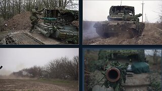 DENAZIFIED - Tankmen neutralise AFU positions on right bank of Dnepr