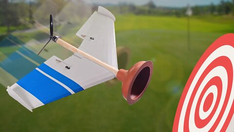 Plunger + Plane = Will it Stick?