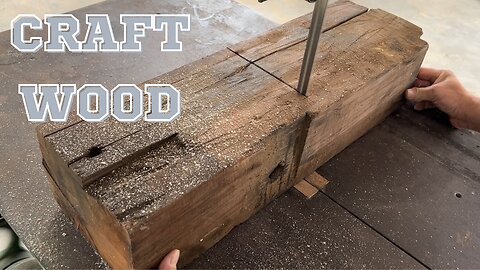 Turning Salvaged Wood from Old Fishing Boats into a Beautiful Coffee | Table and Chair Set