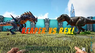 Reaper King vs Magmasaur\Rex\Mammoth | ark survival evolved | ark battles