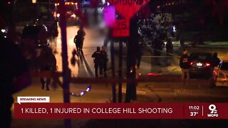 Police: 1 killed, 1 injured in College Hill shooting