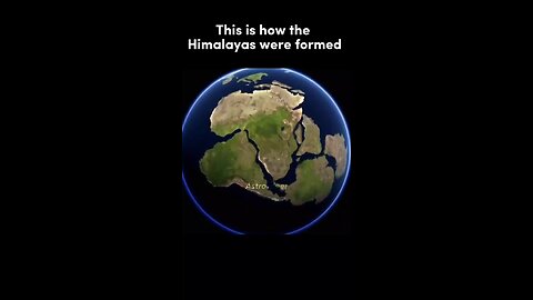 Formation of Himalayas