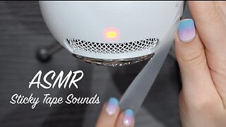 ASMR Sticky Tape Sounds | Peeling and Crinkle Sounds | (No Talking)